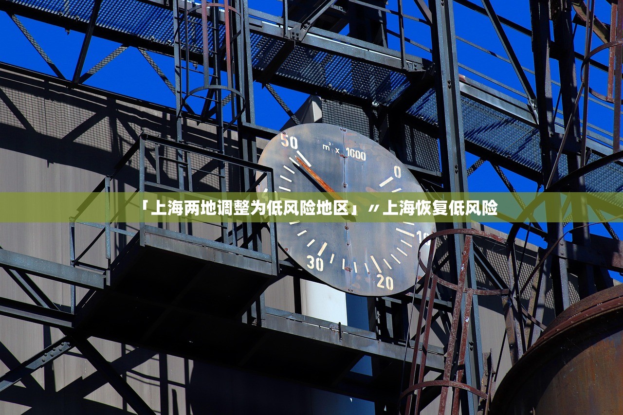 「上海两地调整为低风险地区」〃上海恢复低风险