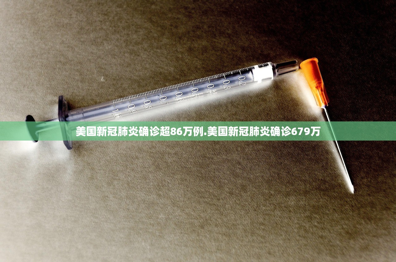 美国新冠肺炎确诊超86万例.美国新冠肺炎确诊679万