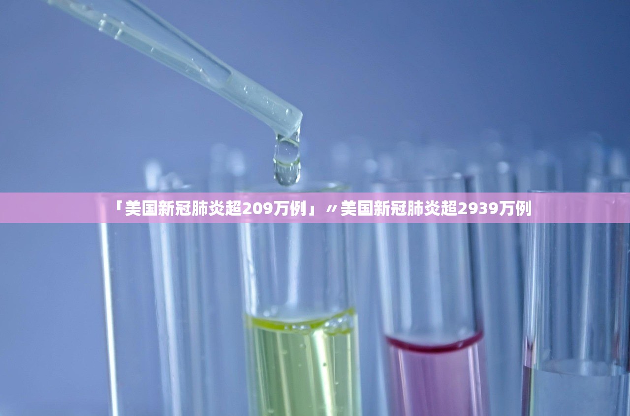 「美国新冠肺炎超209万例」〃美国新冠肺炎超2939万例