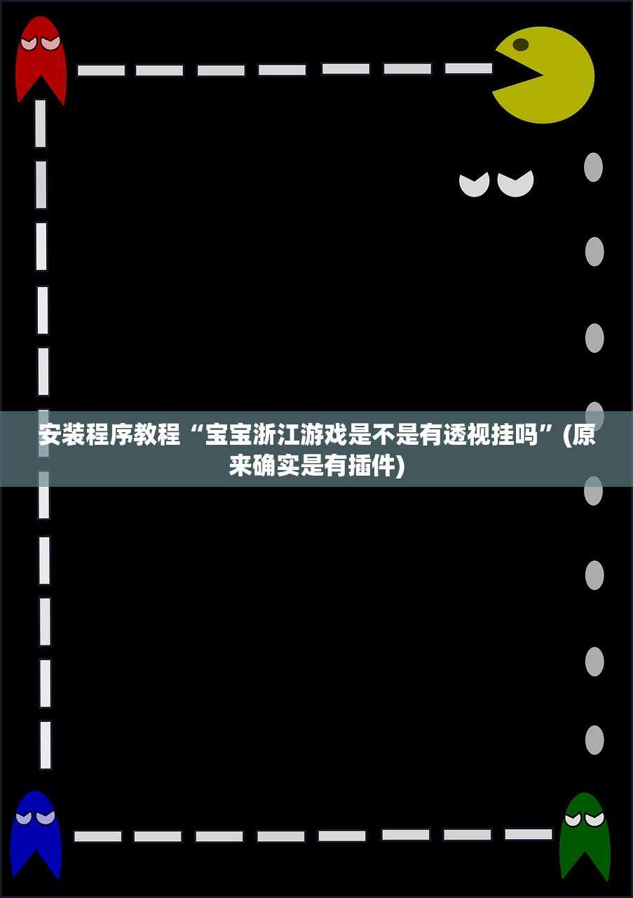 安装程序教程“宝宝浙江游戏是不是有透视挂吗”(原来确实是有插件)