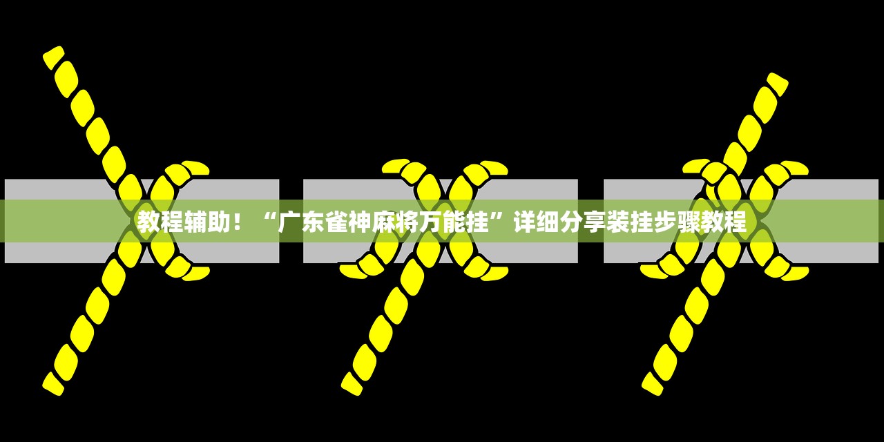 教程辅助！“广东雀神麻将万能挂”详细分享装挂步骤教程