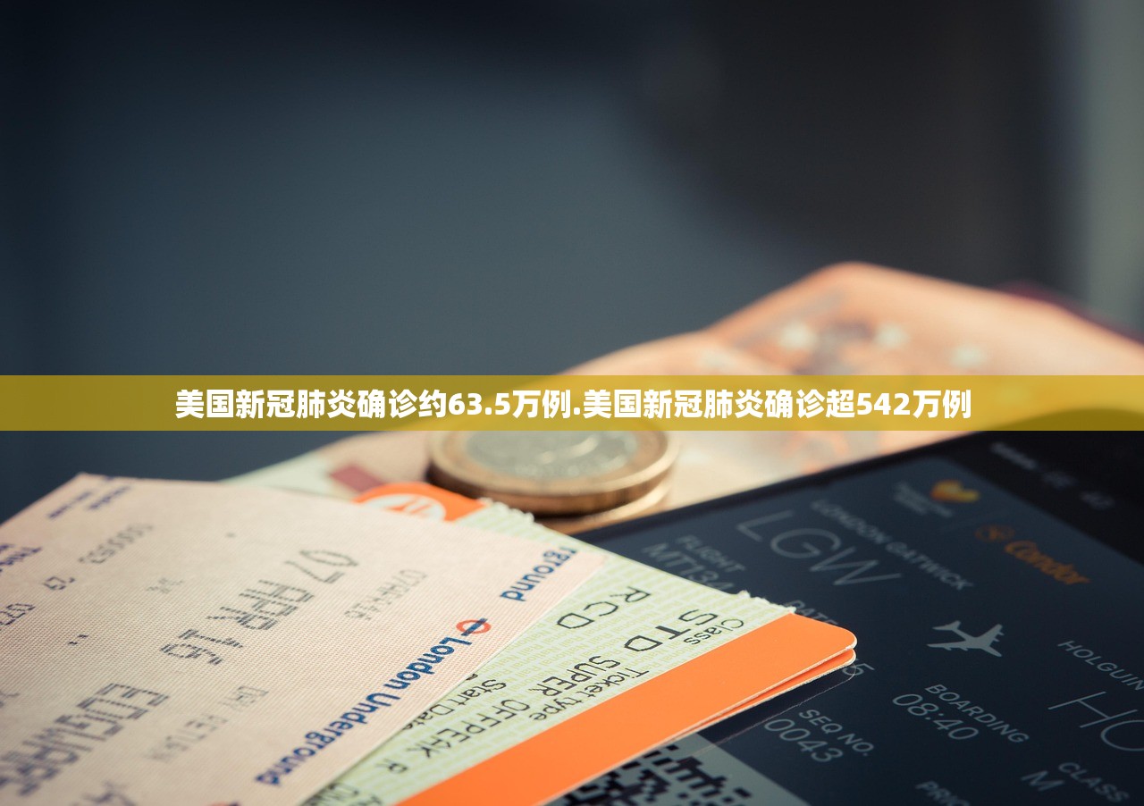 美国新冠肺炎确诊约63.5万例.美国新冠肺炎确诊超542万例