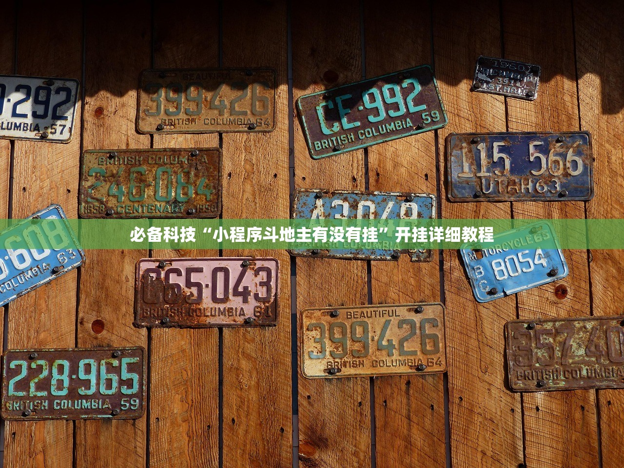 必备科技“小程序斗地主有没有挂”开挂详细教程