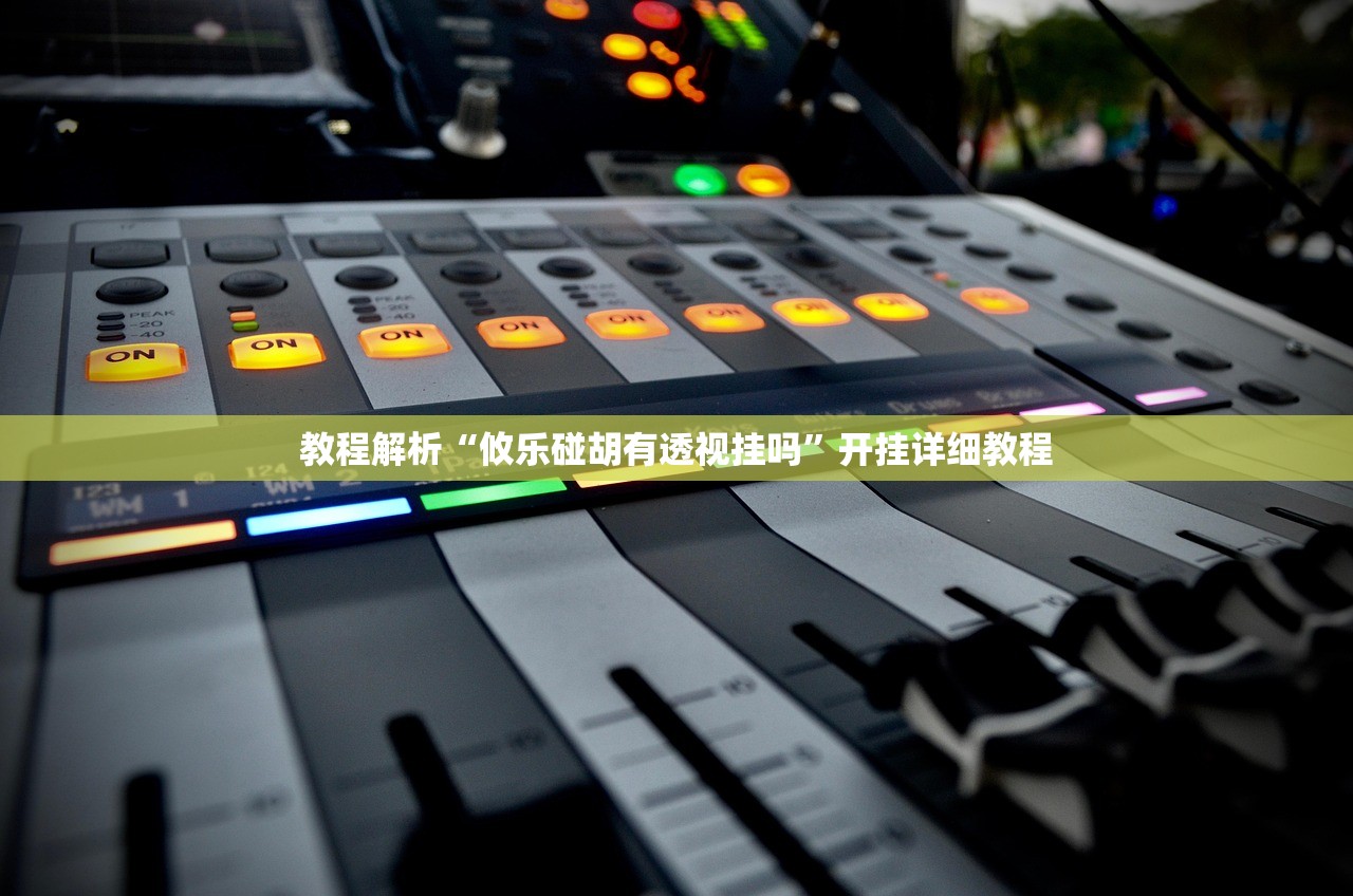 教程解析“攸乐碰胡有透视挂吗	”开挂详细教程