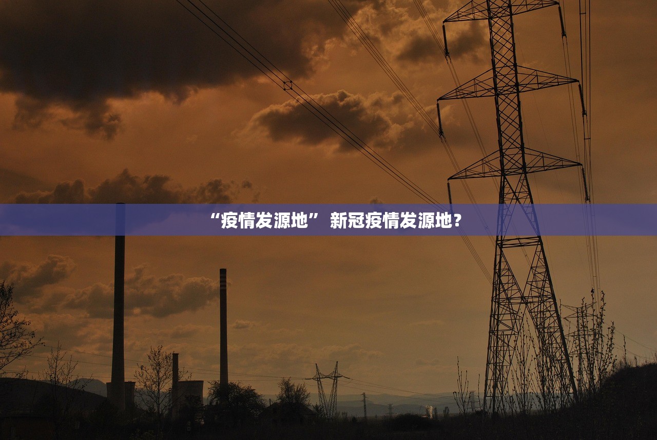 “疫情发源地” 新冠疫情发源地？