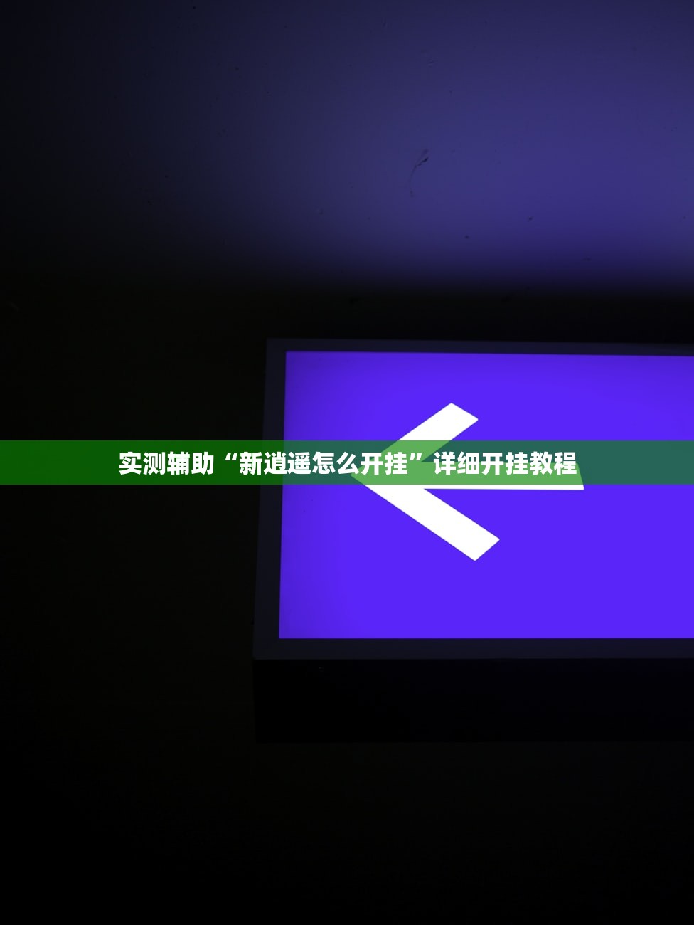 实测辅助“新逍遥怎么开挂”详细开挂教程