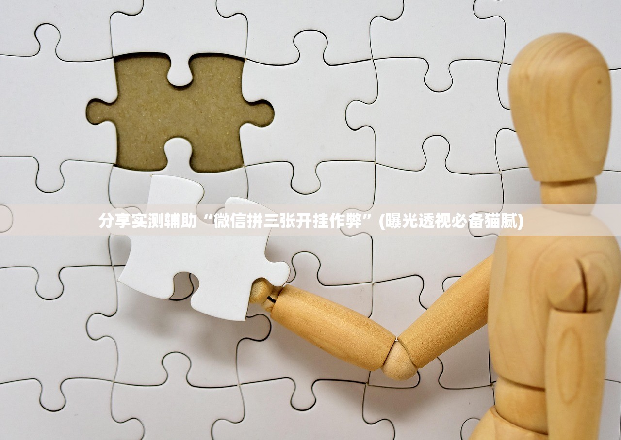 分享实测辅助“微信拼三张开挂作弊”(曝光透视必备猫腻)