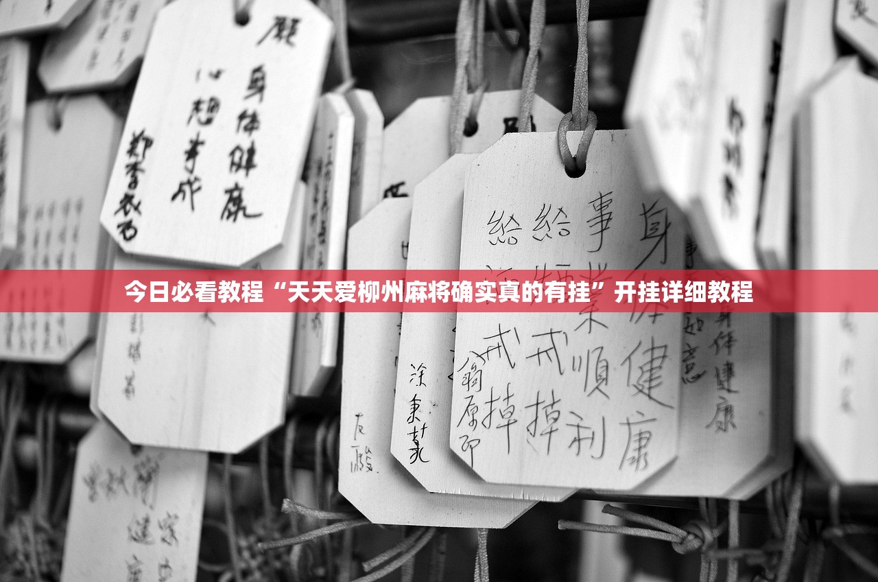 今日必看教程“天天爱柳州麻将确实真的有挂”开挂详细教程