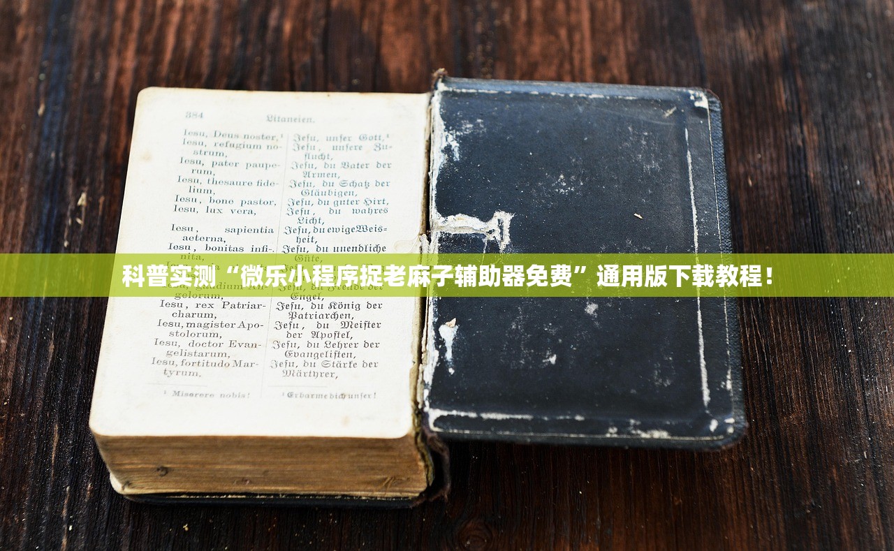 科普实测“微乐小程序捉老麻子辅助器免费”通用版下载教程！