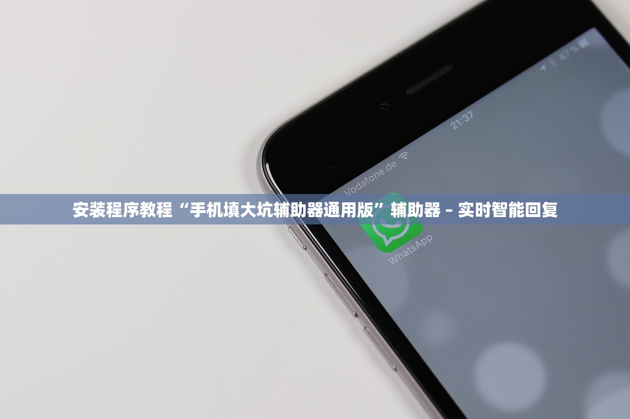 安装程序教程“手机填大坑辅助器通用版”辅助器 – 实时智能回复