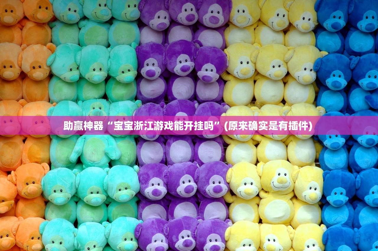 助赢神器“宝宝浙江游戏能开挂吗	”(原来确实是有插件) 