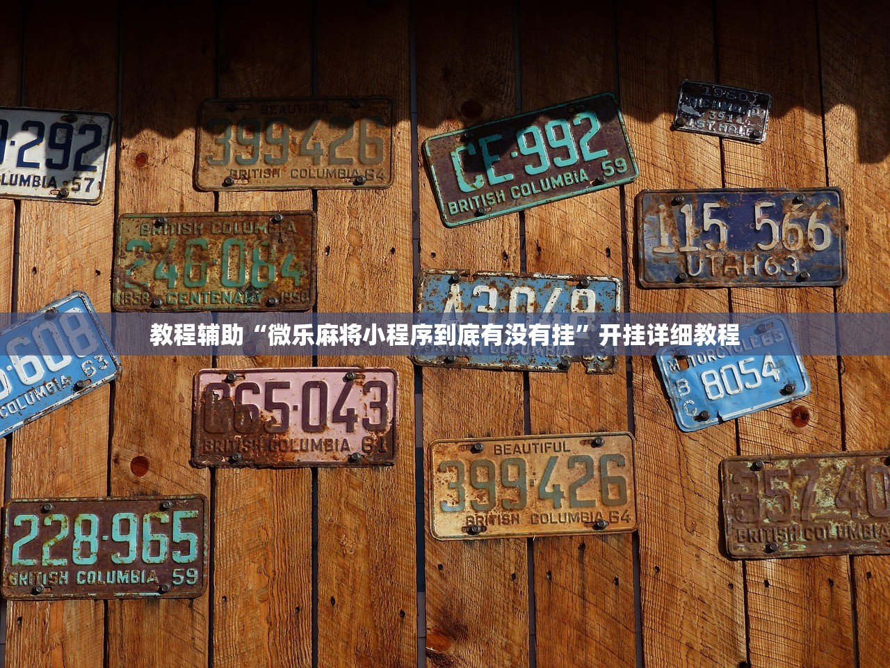 教程辅助“微乐麻将小程序到底有没有挂	”开挂详细教程