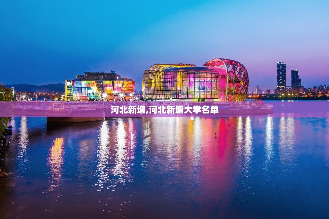 河北新增,河北新增大学名单