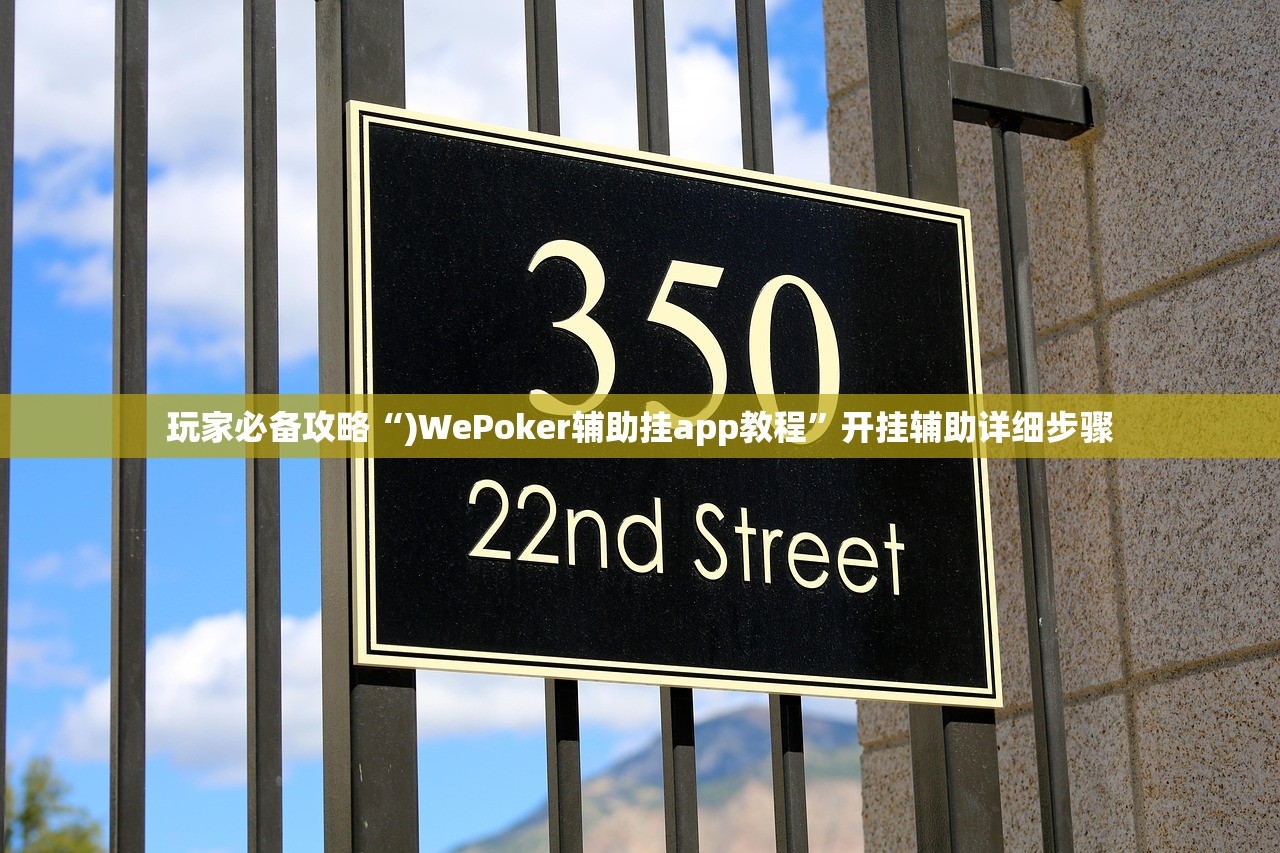 玩家必备攻略“)WePoker辅助挂app教程”开挂辅助详细步骤