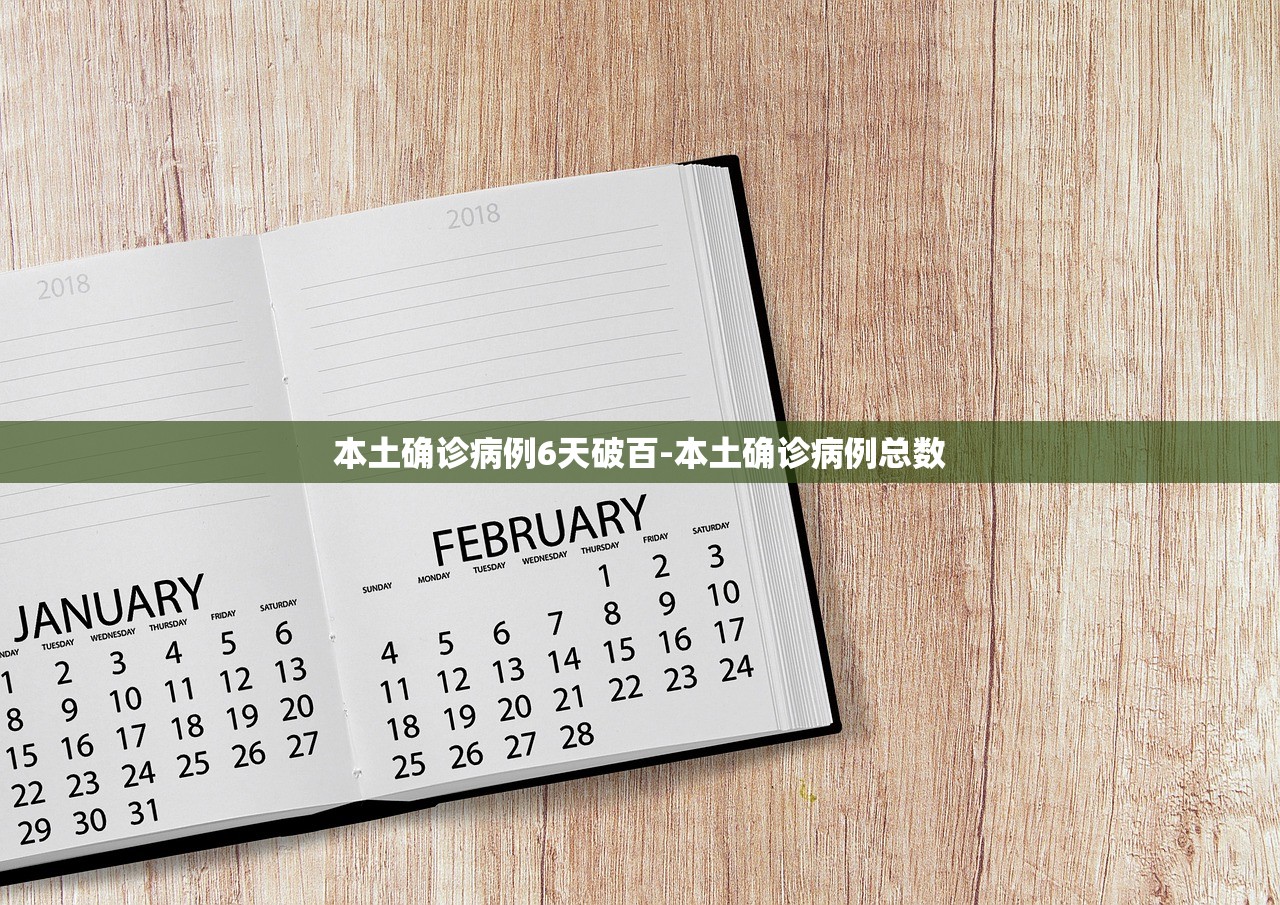 本土确诊病例6天破百-本土确诊病例总数