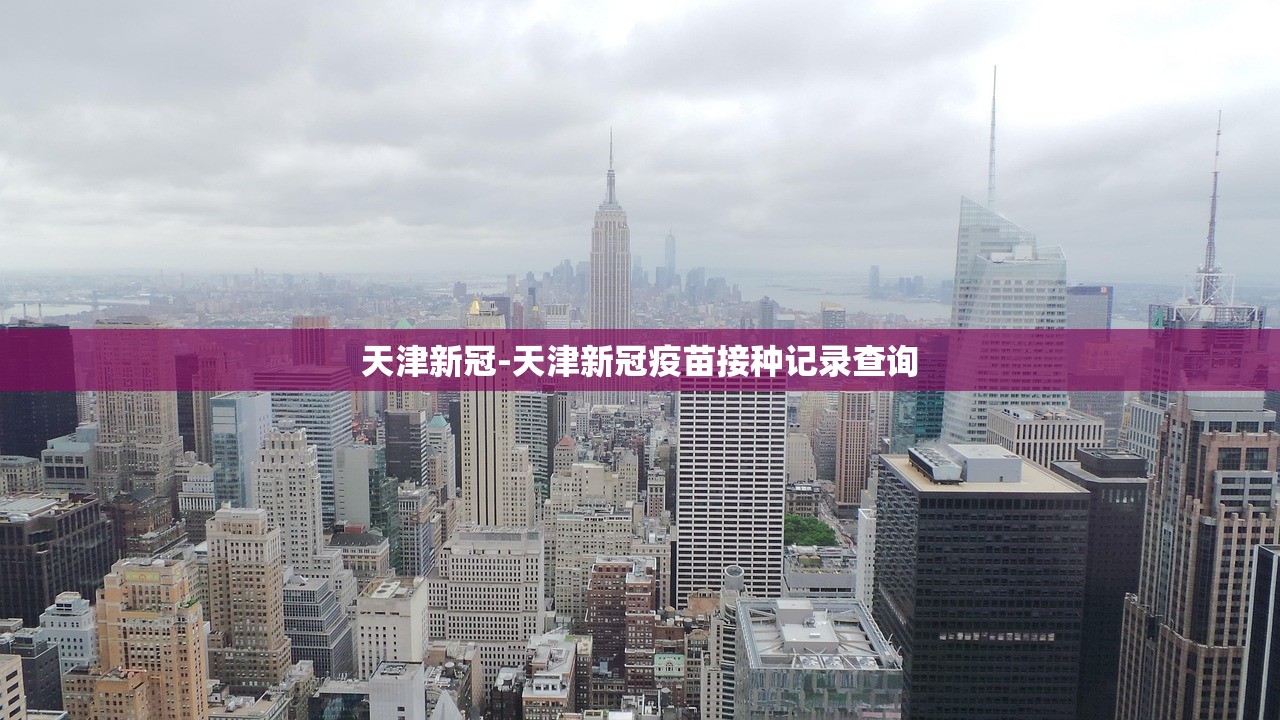 天津新冠-天津新冠疫苗接种记录查询