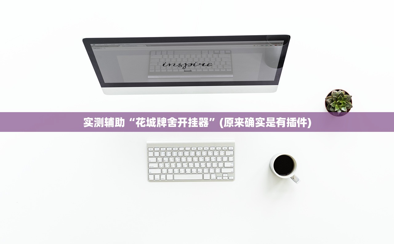 实测辅助“花城牌舍开挂器	”(原来确实是有插件)