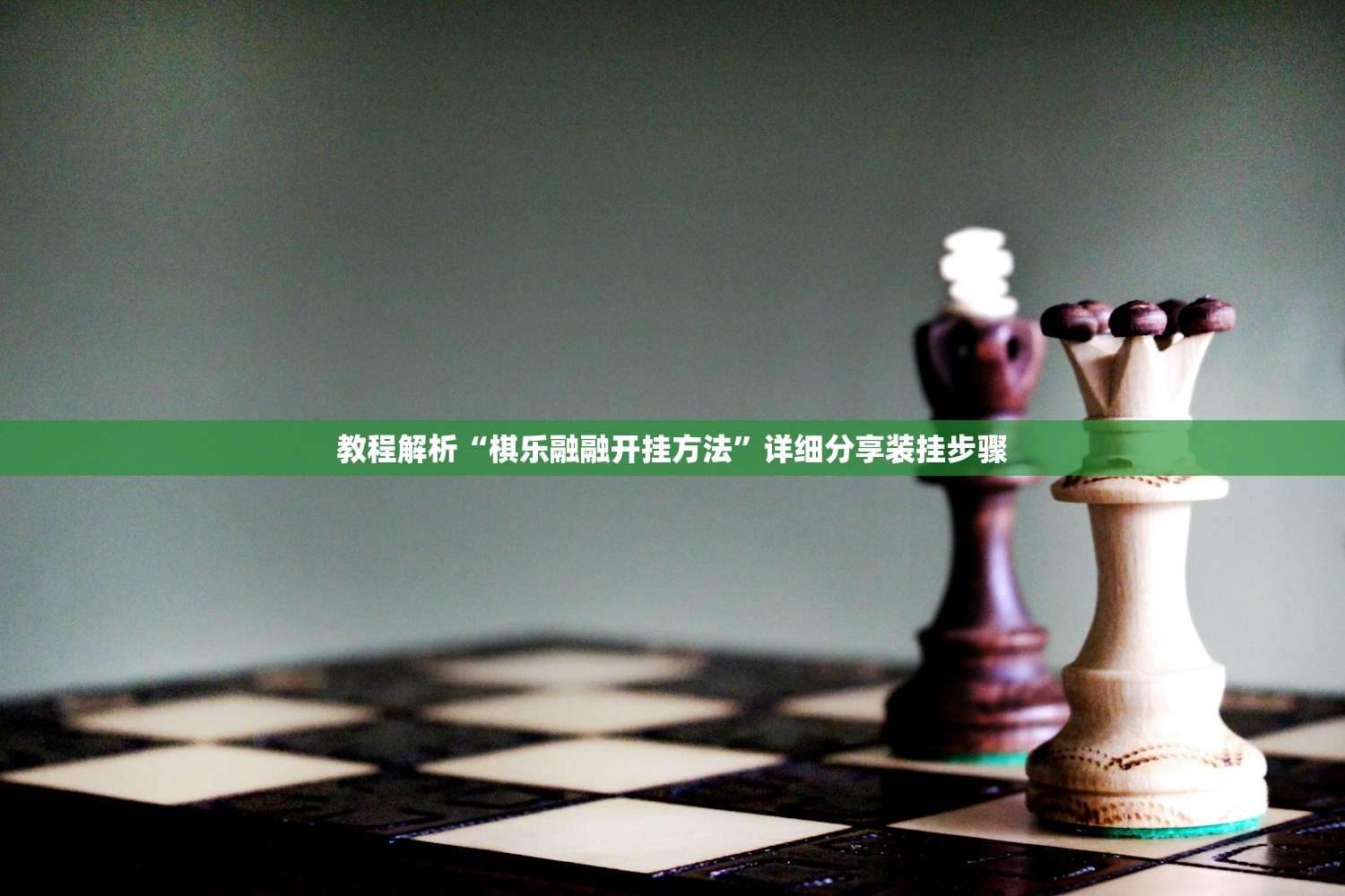 教程解析“棋乐融融开挂方法”详细分享装挂步骤