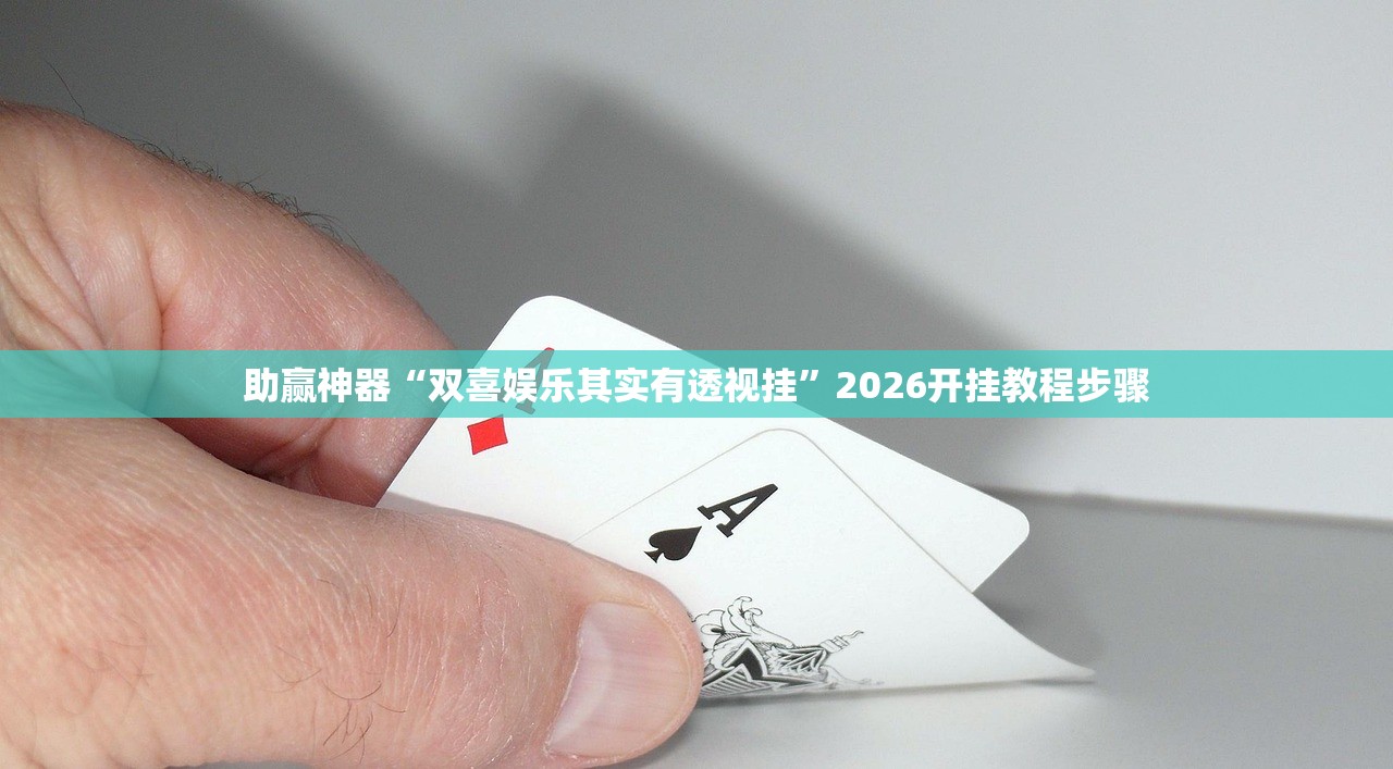 助赢神器“双喜娱乐其实有透视挂”2026开挂教程步骤