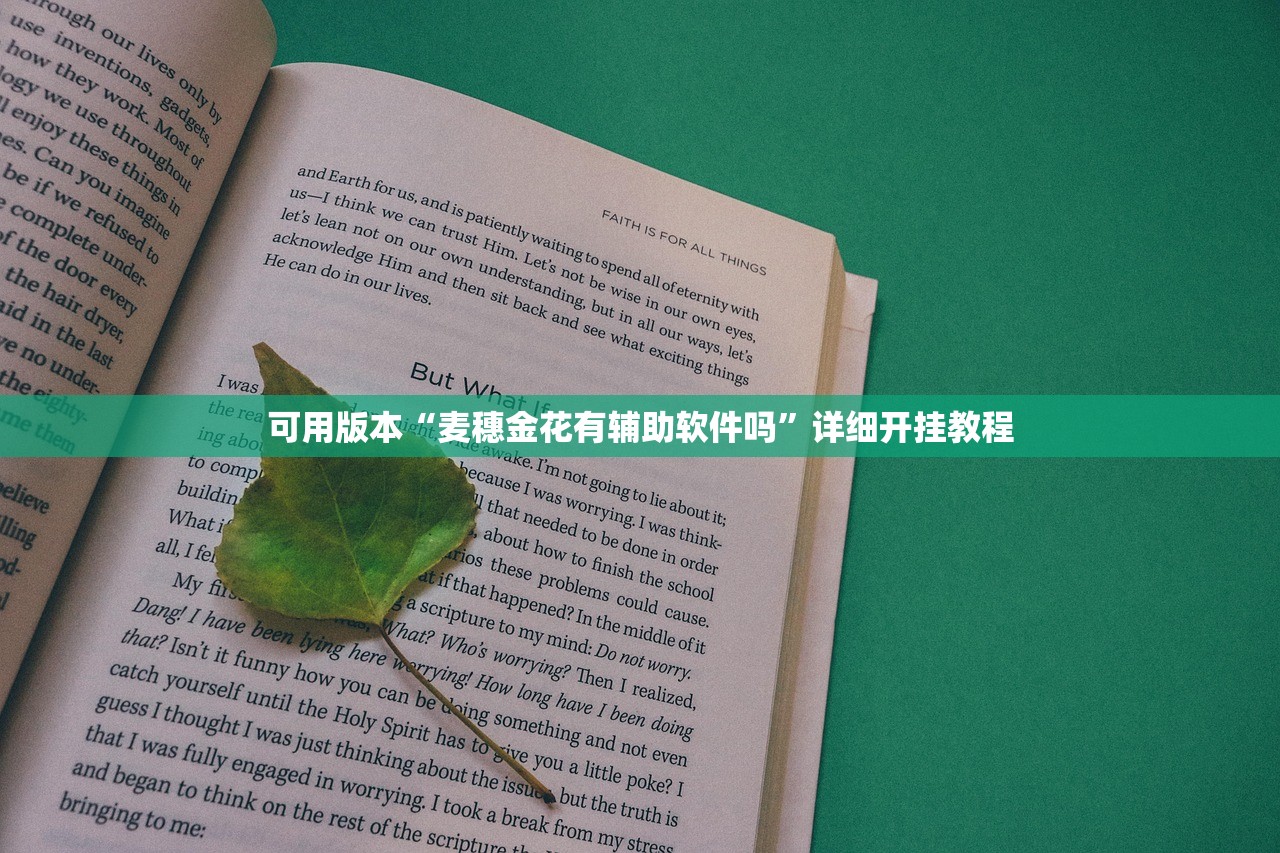 可用版本“麦穗金花有辅助软件吗	”详细开挂教程