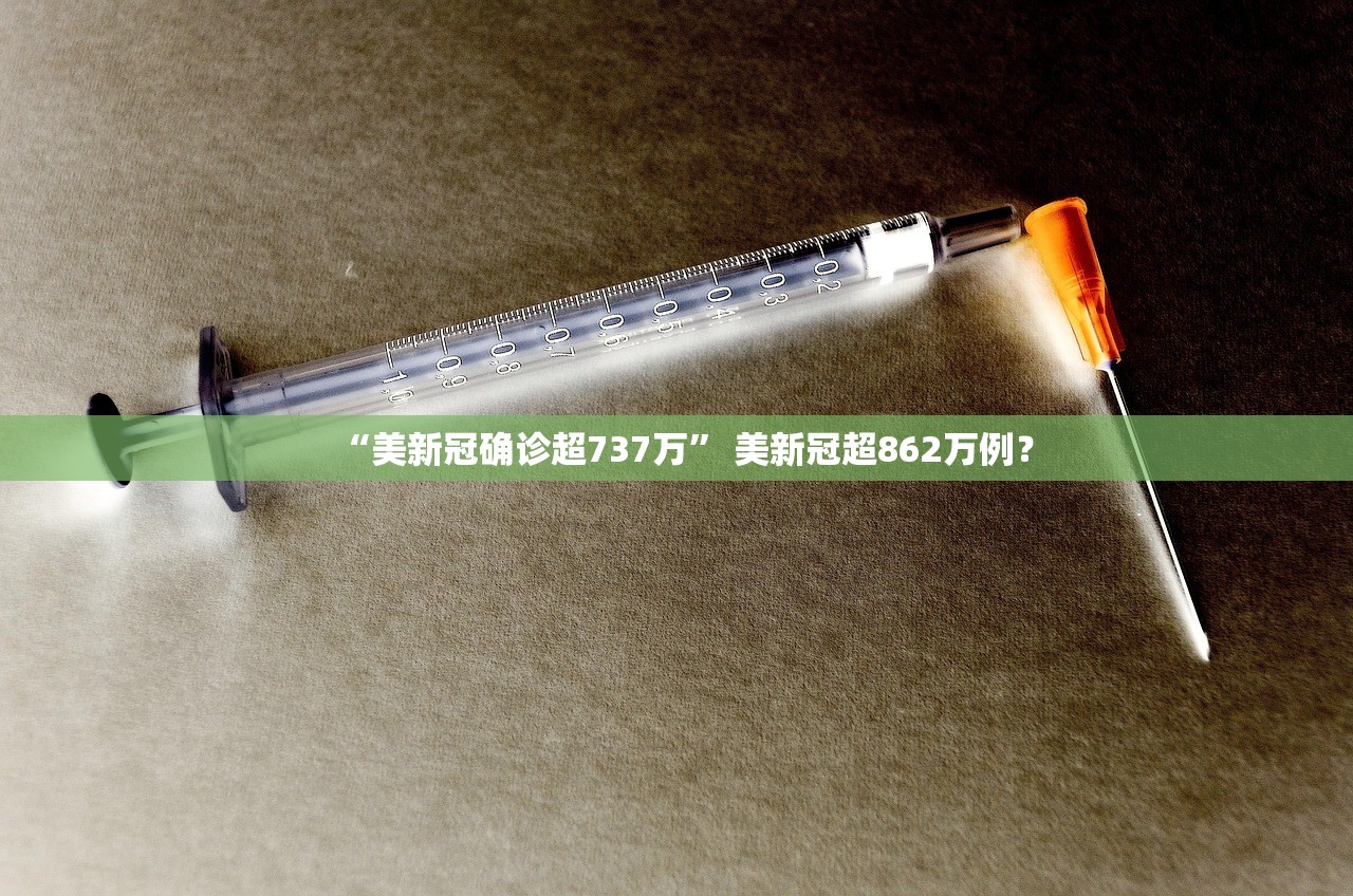 “美新冠确诊超737万” 美新冠超862万例？