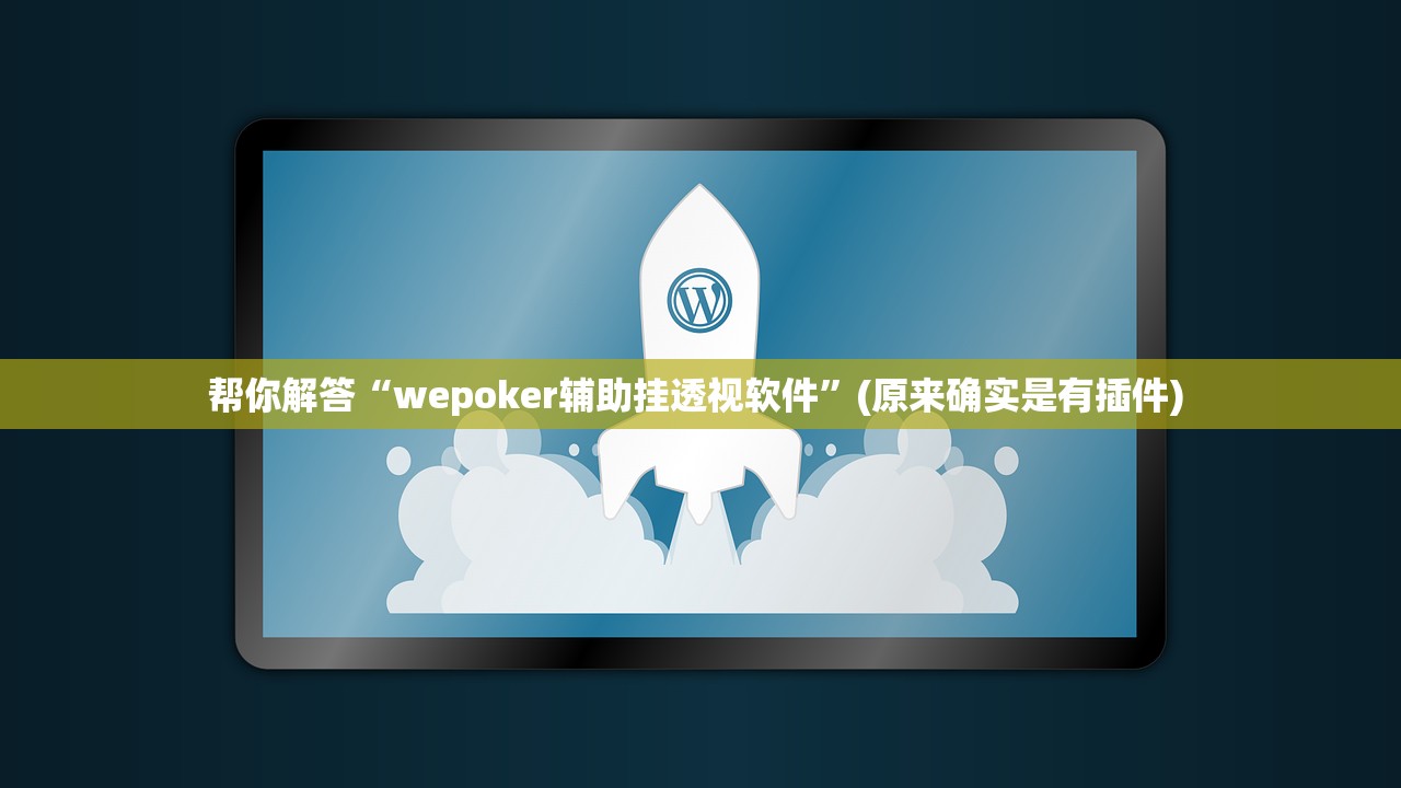 帮你解答“wepoker辅助挂透视软件”(原来确实是有插件) 