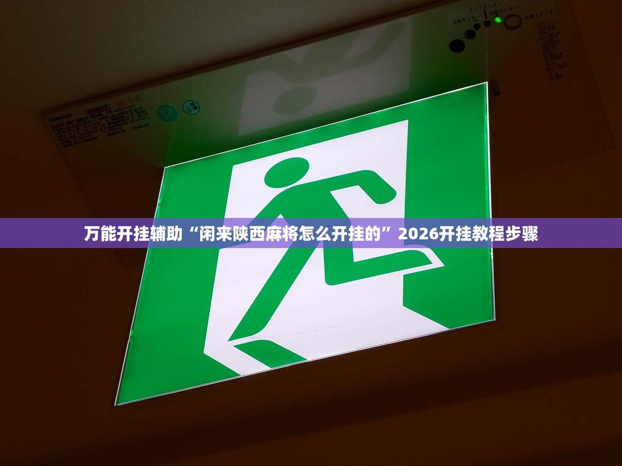 万能开挂辅助“闲来陕西麻将怎么开挂的	”2026开挂教程步骤