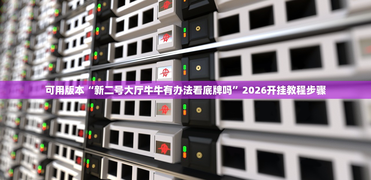 可用版本“新二号大厅牛牛有办法看底牌吗”2026开挂教程步骤