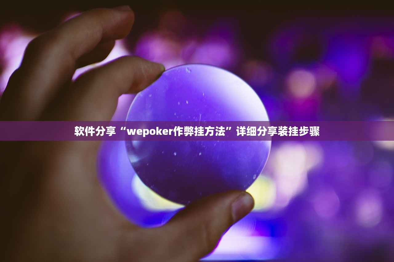 软件分享“wepoker作弊挂方法”详细分享装挂步骤