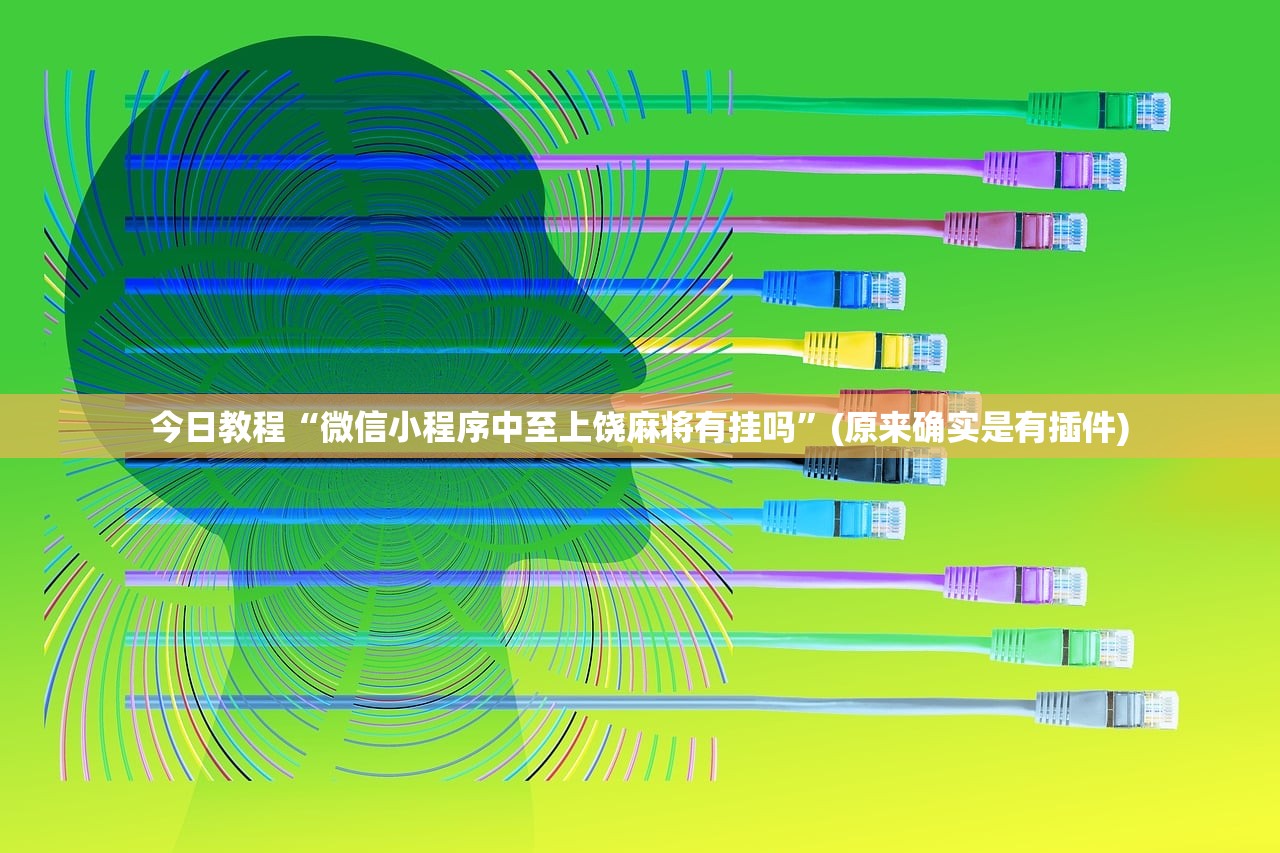 今日教程“微信小程序中至上饶麻将有挂吗”(原来确实是有插件)