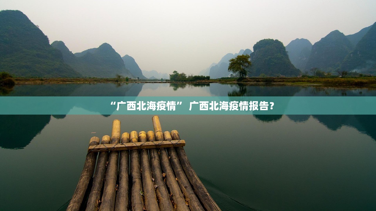 “广西北海疫情” 广西北海疫情报告？